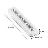 High Brightness Wall Lamp Wireless Battery Powered LED Night Light for Home Office Night Lights