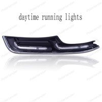 for V/olkswagen G/olf 7 2014-2015 Car styling auto accessory White LED Daytime Day Running Light Fog lamp