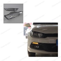 Daytime running Lights LED car-styling for V/W R S/cirocco LED DRL 2009-2013 Front Lamp Auto part Accessory. Fog Light