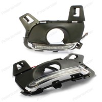 2 pcs Car styling daytime running lights for M/azda 6 With Foglight 2011 - 2013