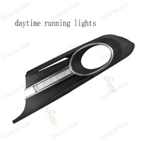 Fog Lamp car styling white Daylight DRL for V/olkswagen S/agitar 2012-2015 Daytime Running Lights