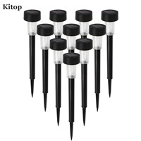 HI-Lumix 10pcs Solar Lawn lights outdoor Solar Panel Landscape Lighting Waterproof Decoration Lamp for Garden Yard Pathway Patio