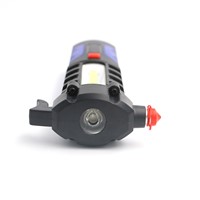 2017 Multifunction Car Emergency Tool Escape Safety Torch Tool COB 16 LEDs Powerful Work Light Lamp Lanterna LED Flashlight