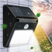 12 LED Solar Powered PIR Motion Sensor Light Outdoor Garden Fence Patio Security Wall Light Lamp Night Light Waterproof (IP65)
