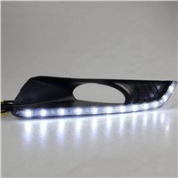 BOOMBOOST 1 pair auto lamps Daytime running lights Car styling for Honda Crosstour 2014-2015 daylight