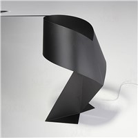 Iron folding paper light modern simple creative minimalist desk lamp bedroom bed room study studio CL FG319