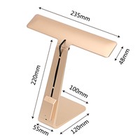 ITimo USB Charging 3 Modes Angle adjustment Novelty Desk Lamp Led Table Lamps  Atmosphere Indoor Lighting Ultra-thin