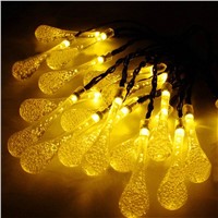 Christmas Lights Outdoor 20 LED Solar String Lights Garden Light Blossom Lighting For Home Wedding Party Decoration