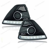 1 pair auto turn signal lamps For  F/ord F/ocus 2009-2011 car stylng daytime running lights