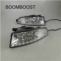 BOOMBOOST 2pcs auto lamps Daytime running lights For Skoda Octavia 2010-2015 Car styling