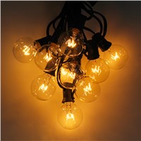 Strings G40 Globe String Lights with 25 Clear Bulbs,25Ft UL listed for Indoor&amp;amp;amp;Outdoor Light Decoration for Garden,Patio,Party