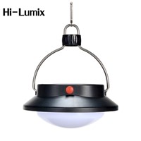Hi-Lumix Waterproof solar Tent Light 60 LED White Portable lantern Camping hiking Umbrella Night lamp emergency light+USB Charge