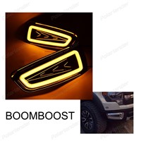 BOOMBOOST auto parts 2x Driving  LED Daytime Running Light Fog Lights DRL for Ford F150 2010-2015