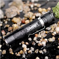 Powerful LED Flashlight 18650 High Power Cree XML2 1000LM Torch Light Pocket Light Penlight Camping,Cycling+18650Battery+Charger
