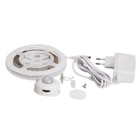 Motion Sensor Bed Light 1.0M 1.4M 2.0M PIR LED Strip Warm White with Automatic Shut Off Timer High Quality Sensor Night Light