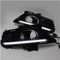 Car styling for F/ord new M/ondeo 2013-2015 daytime running lights 2 pcs car accessory