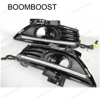 BOOMBOOST 1 pair car daylight Car styling daytime running lights for Dord new Mondeo 2013-2015