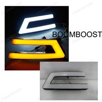 BOOMBOOST 2 pcs auto accessory led Daytime running lights Car styling for Ford Focus 2012-2014