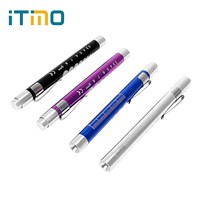 ITimo Mini LED Flashlight Powerful First Aid Torch Lamp Portable For Doctor Nurse Medical Pen Light Emergency Camping Light