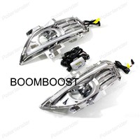 BOOMBOOST 2 pcs car parts LED For new Mondeo 2013-2015 Car styling daytime running lights
