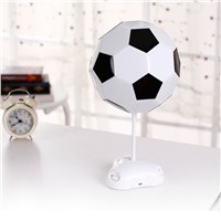 DIY Football RGB Led Adjustable Night Light For Children&#39;s Room Gift Creative Novel Football Table Lamp 1332