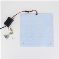 DIY 21W 180-265V Square Quadrate SMD5730 Magnetic LED Ceiling Light Bulb LED Panel Lamps for DIY