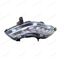 Daytime running light car styling for M/G 3 2014-2015 1 pair car parts with fog lamp cover