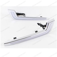 BOOMBOOST  for Cadillac XTS 2014-2015 Automobiles External light Daytime Running Lights fog lamp white 2 pcs Car DRL