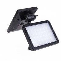 2017 New Arrival LED Lawn Lamp Outdoor Solar Power 48 LEDs Wall Spotlight Garden Street Lamp Landscape Spot Lights MFBS