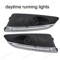 2 pcs car accessory LED dayliight Car styling for A/veo 2011-2013 or S/onic 2015  daytime running light