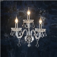 Luxury Wall Sconce Lighting European-style wall lights lamp bedside lamp crystal lamp Wall sconce bedroom stairs living room