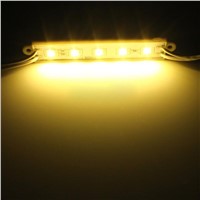 5050 LED Module 5 SMD Strip Waterproof Strip Band Lamp DC 12V 1PCS