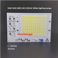 50W 5630 SMD LED 220V White lighting lamps bead IC intelligent built-in driver
