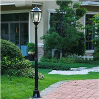Homestia Brand 1PC outdoor Landscape Charming traditional 110/180/210 cm Exterior Lamp Lawn Light  Path Light Post lights  Lamp