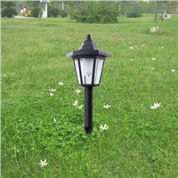 Xmas gift Solar Powered Hex LED Spot Light Landscape Garden Lawn Lamp