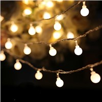 2017 3.3M 20LED Bulbs Operated Ball Strings Luminaria Decoration Christmas Lamp
