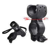 High Quality    Torch Clip Mount Bicycle Front Light Bracket Flashlight Holder 360 degree Rotation1.35