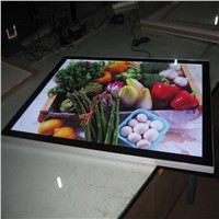 A4 Single Side Aluminum Frame LED Magnetic Advertising Light Box for Cafe,Tea,Hotel,Restaurant etc