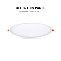 Led Panel Light Round Recessed Ceiling Panel Lights Ultra Thin LED downlight,Indoor Kitchen Dinning Room Hotel Panel Lamp