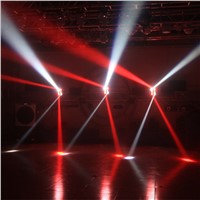 AUCD 30W 8 Heads LED RBGW Stage Lights Beam Digital Display DMX Show Dance Disco Bar Xmas Home Party DJ Lighting LE-M8H