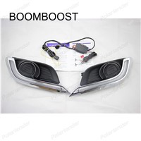 BOOMBOOST 2 pcs car accessory For Chevrolet Aveo 2014-2015  car styling daytime running lights