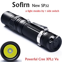 Sofirn SP32 Powerful Tactical LED Flashlight 18650 Cree XPL2 1000lm High Power EDC Pocket Light Torch Lamp Lanterna Camping Bike