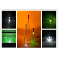 Lumiparty Bottle Light Cork Shaped Rechargeable LED Night Lights Wine Bottle lamp for Party USB Rechargeable