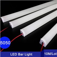 10PCS DC12V 90 degree Wall corner LED Bar Light 5050 72 LED 1M V shape Aluminum 5050 LED Hard Rigid Bar Light Cabinet Lamp