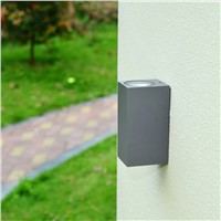 AC85-265V 3W 6W IP54 Outdoor Lamp Waterproof COB LED Wall Light Up and Down Garden Porch Lights Decoration Lighting
