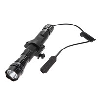 New T6 Tactical Gun Led Flashlight Torch+Rifle Mount Gun+Remote Switch Flashlight Torch Outdoor Lamp Light