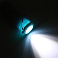 Mini Camping Lanterna Portable Light Hand Crank Telescopic LED Rechargeable PVC Torch Blue Camp Lantern Light