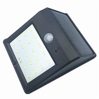 20LED Waterproof Light Control Outdoor Waterproof Solar Power PIR Motion Sensor Wall Light Garden Lamp For Outdoor