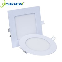 OSIDEN AC85-265 LED Panel Light Downlight 3W 6W 9W 12W 15W 18W Ultra-thin Panel LED Aluminum  Surface Mounted Ceiling Down Lamp