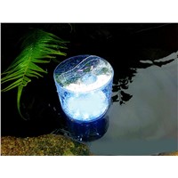 Inflatable Solar LED Lights Rechargeable Portable Waterproof Outdoors Camping Emergency Transparent Lantern for Camping Fishing